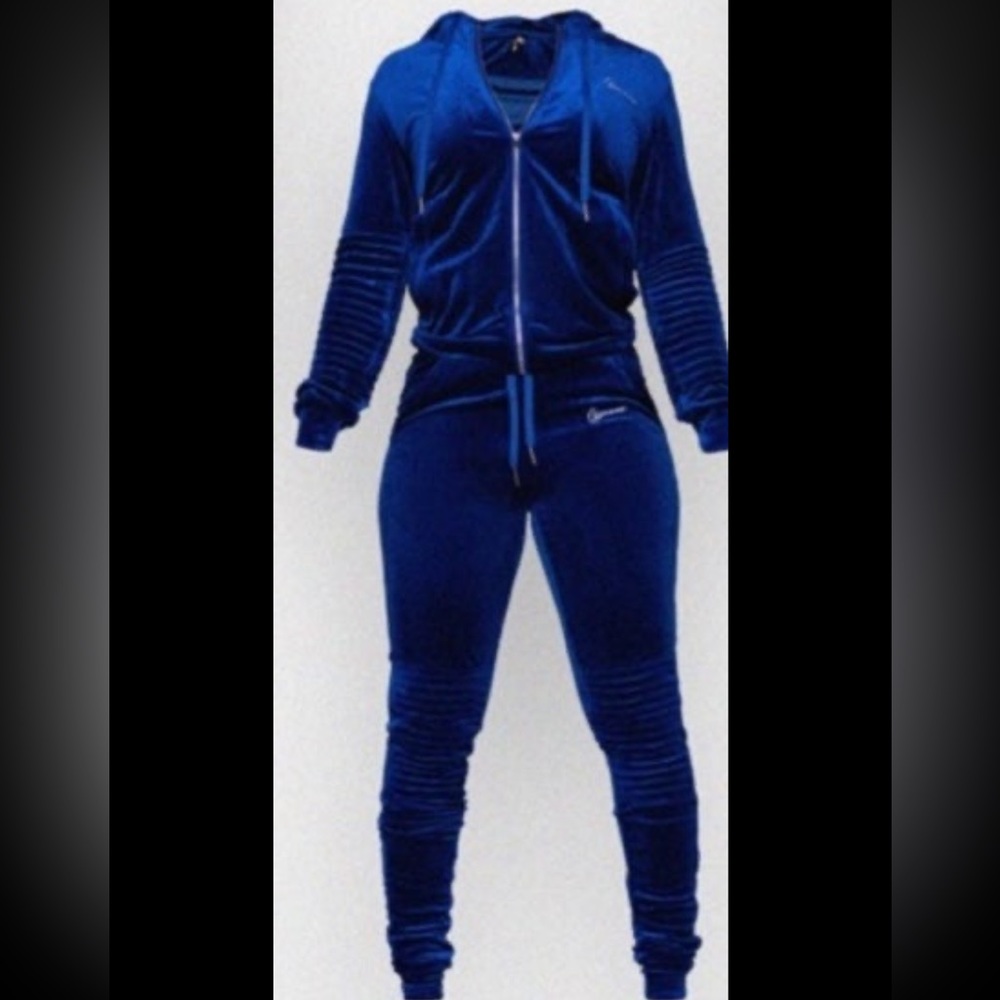 Size large gsuwoo suave set Royal blue